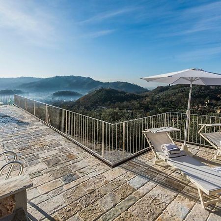 Charming Farmhouse In The Hills, Private Pool, Sea View, Dream Panorama カマイオーレ エクステリア 写真