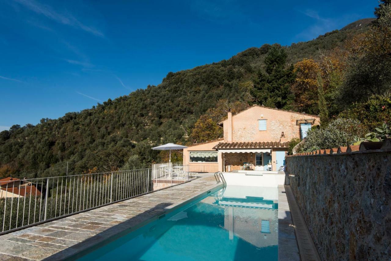 Charming Farmhouse In The Hills, Private Pool, Sea View, Dream Panorama カマイオーレ エクステリア 写真