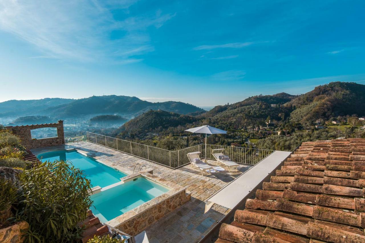 Charming Farmhouse In The Hills, Private Pool, Sea View, Dream Panorama カマイオーレ エクステリア 写真